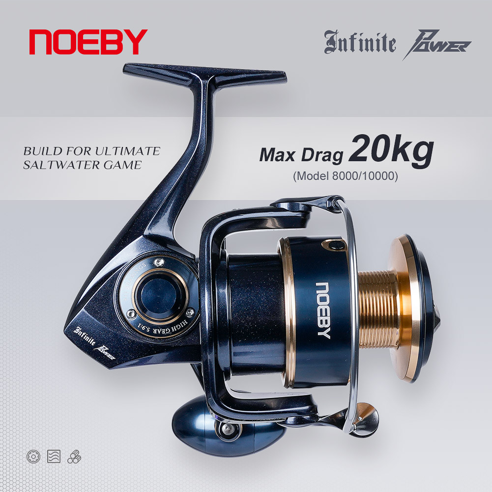 NOEBY Infinite Power Saltwater - Daiwa Reel Bg 评论和价格