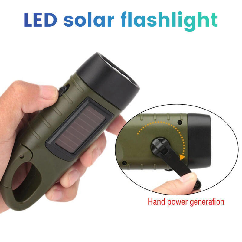 Hand Crank Solar Powered Recha - Fishing Boat Navigation Light 评论和价格